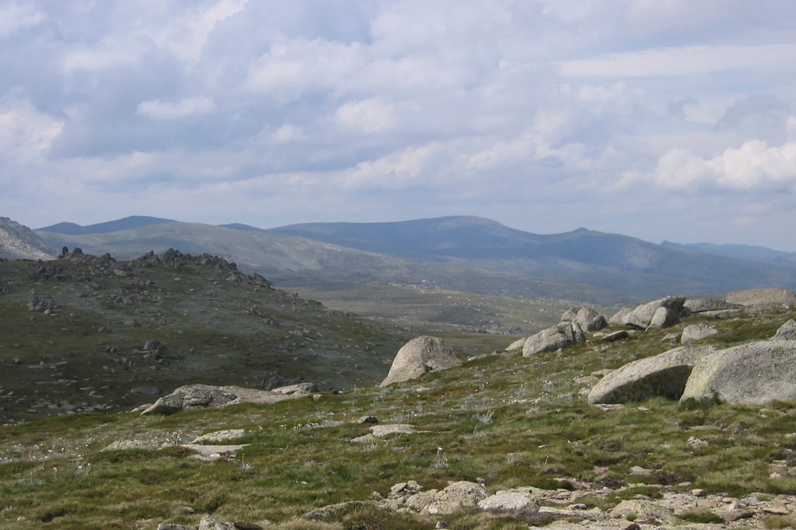 Alpine landscape in Kosciuszko National Park