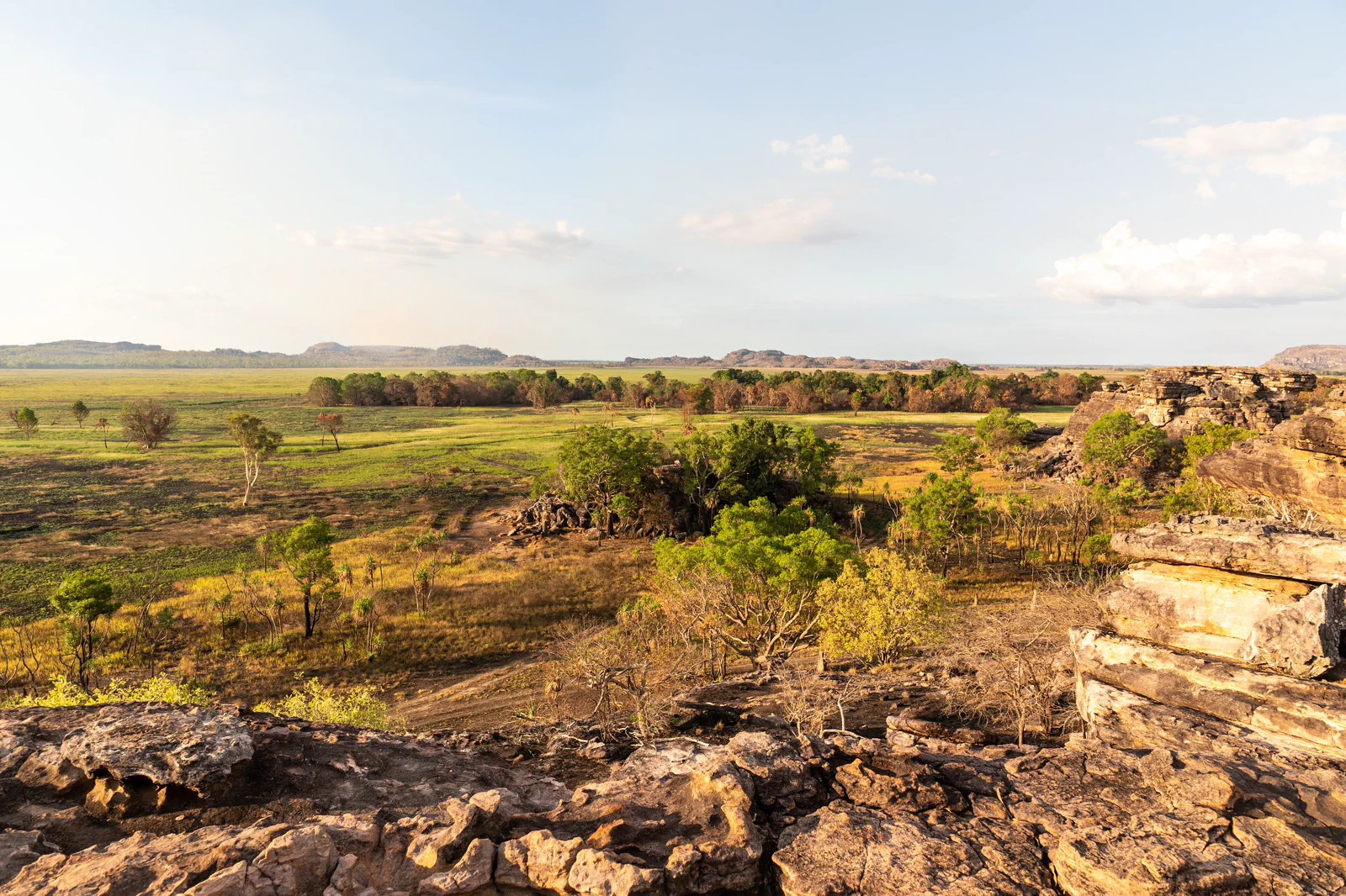 Floodplain view from Ubirr in Kakadu National Park