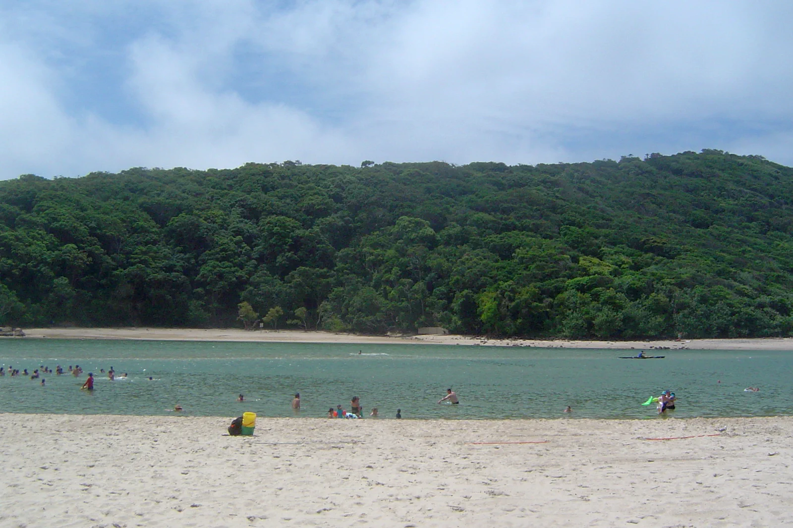 Burleigh Head and the coast beside Tallebudgera Creek