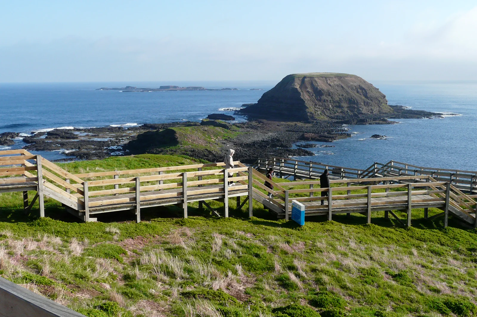 Rugged coast on Phillip Island in Victoria