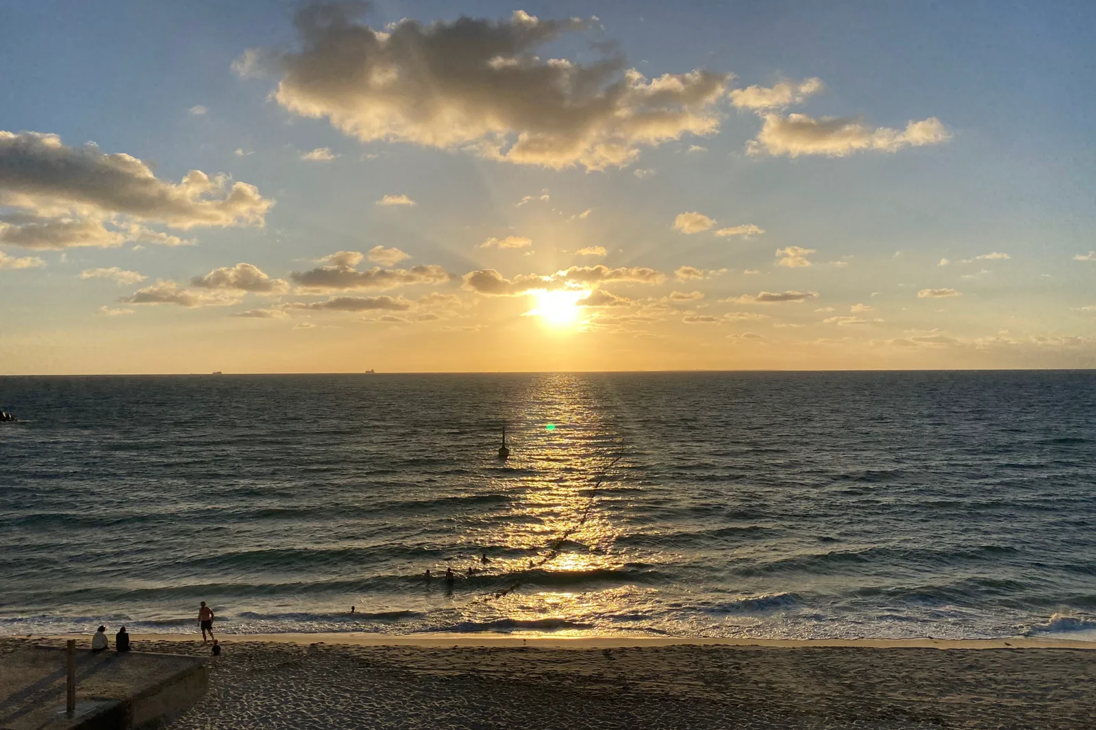 Cottesloe Beach on the Indian Ocean near Perth