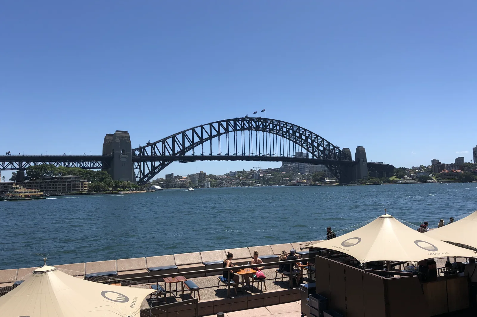 Circular Quay and The Rocks beside Sydney Harbour