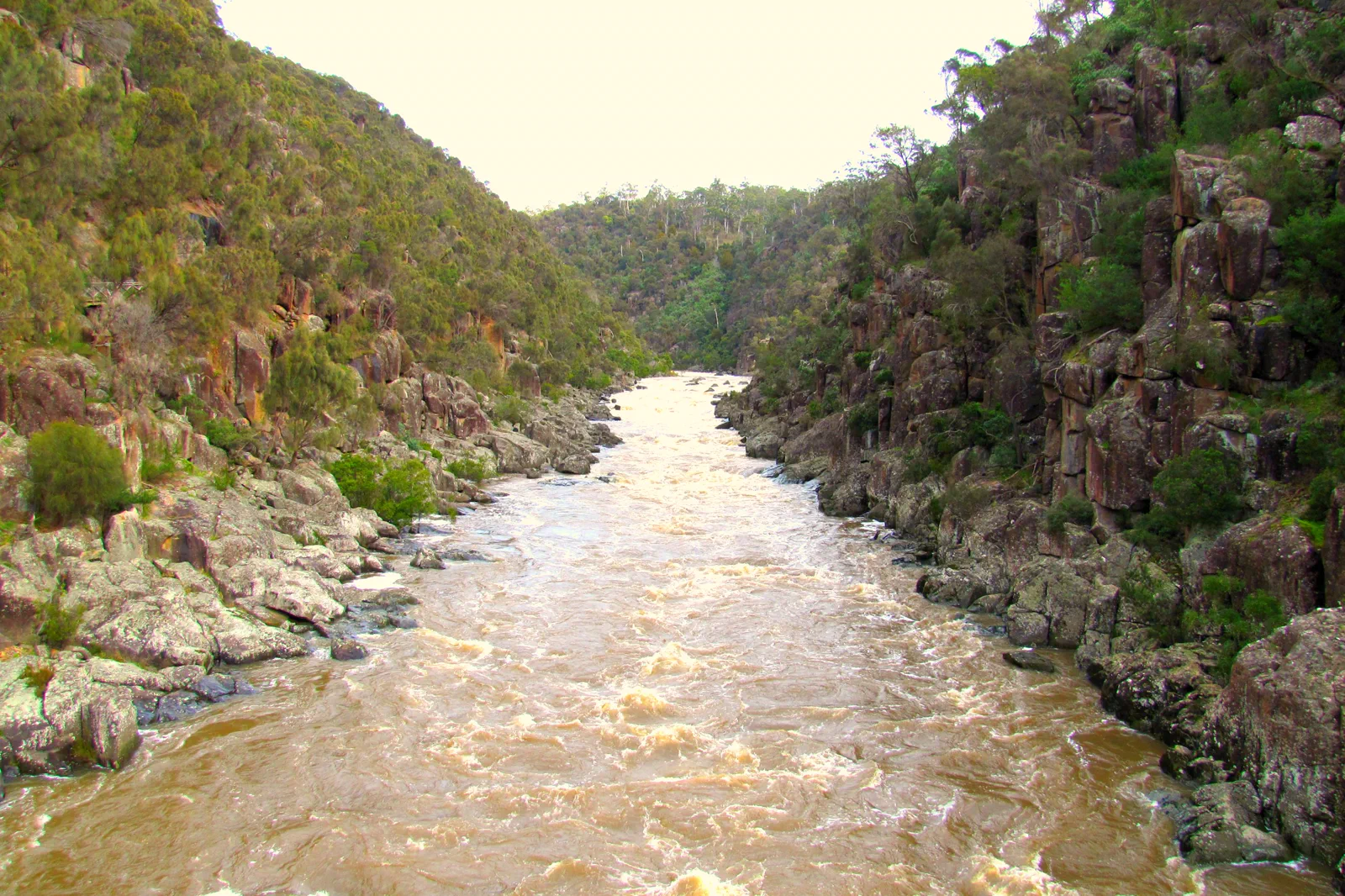 Cataract Gorge near central Launceston