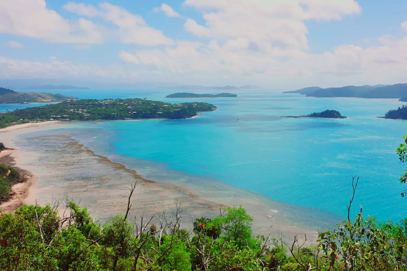Hamilton Island and the Whitsunday waters