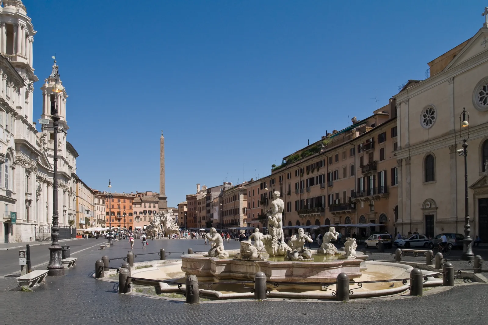 Piazza Navona and the historic centre of Rome