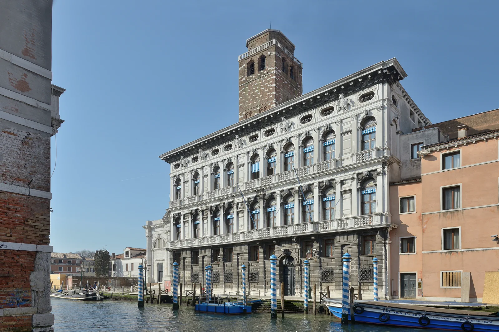 A canal and residential street in Cannaregio, Venice