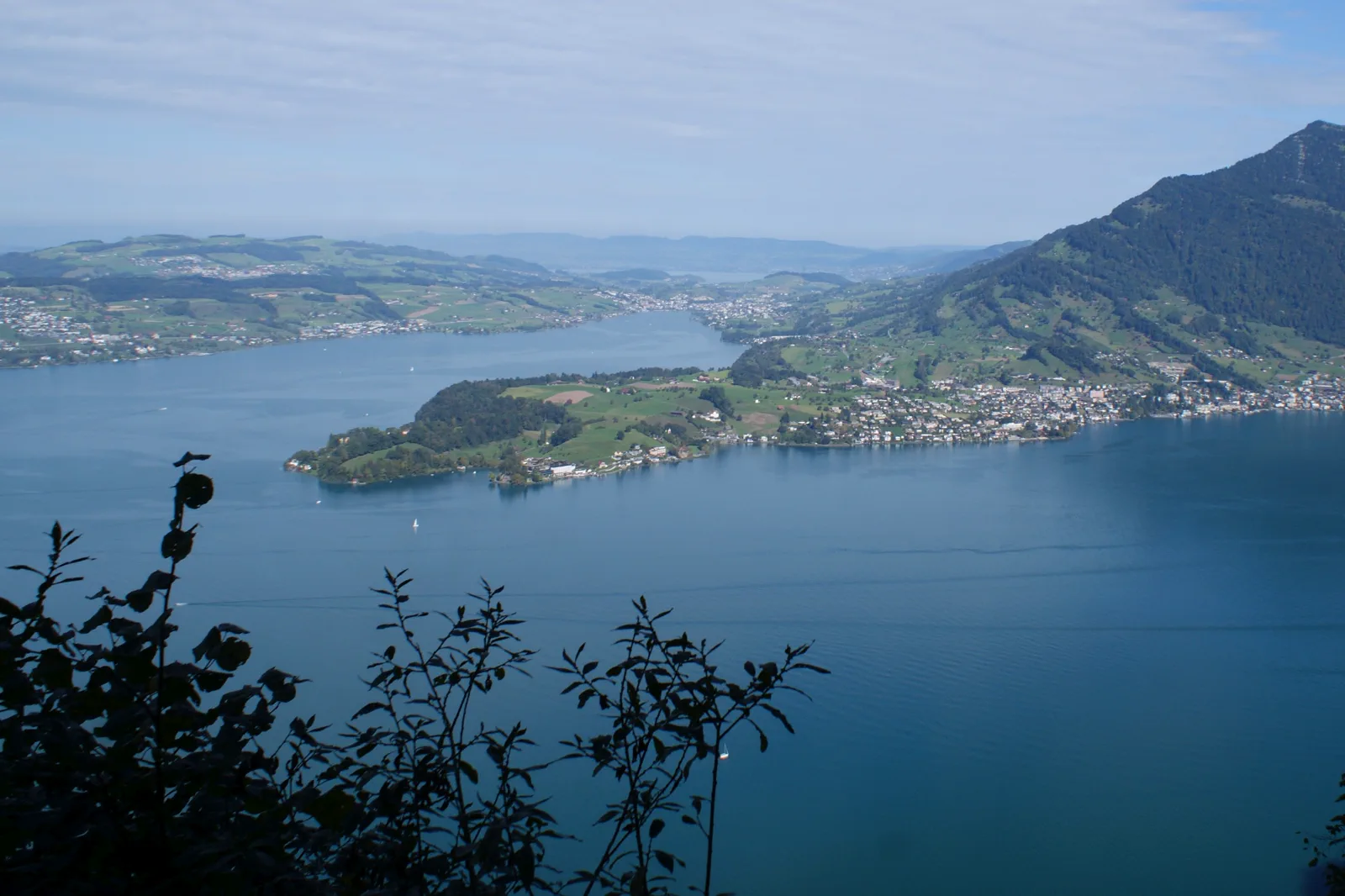 View from Mount Rigi over Lake Lucerne