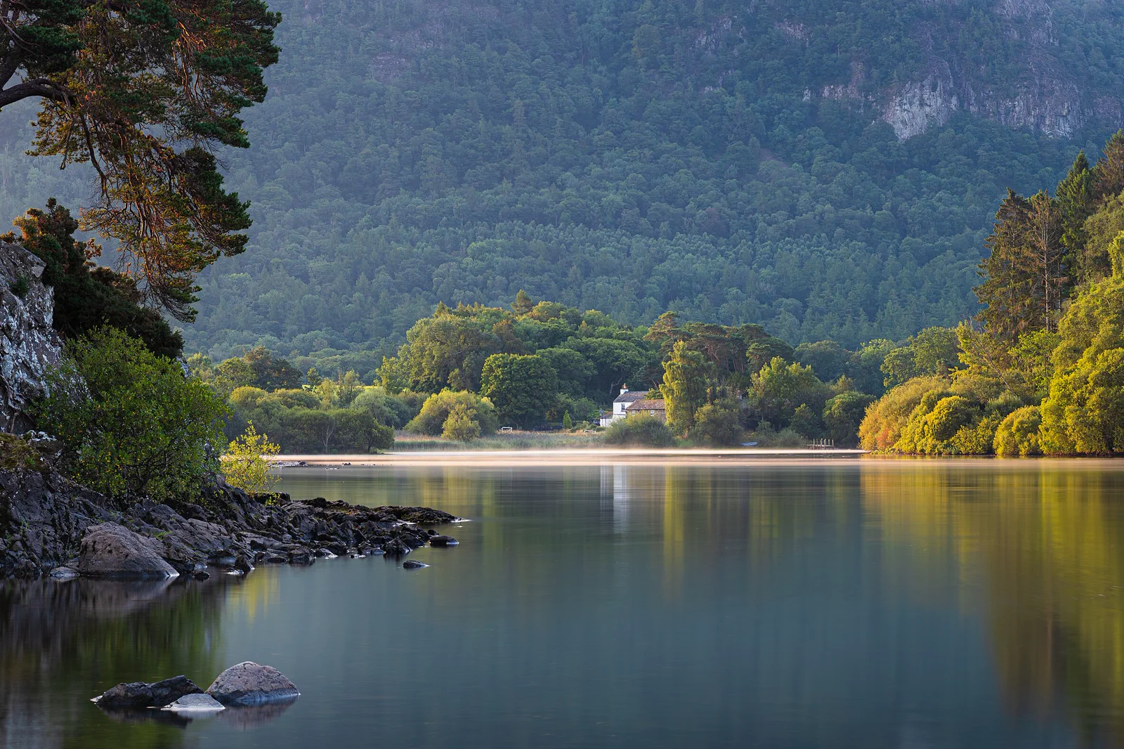 Derwentwater and the fells near Keswick in the Lake District