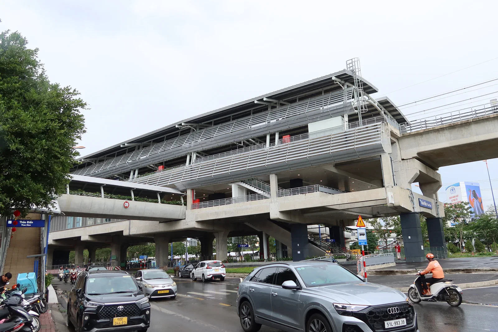 Thao Dien Station on Ho Chi Minh City Metro Line 1